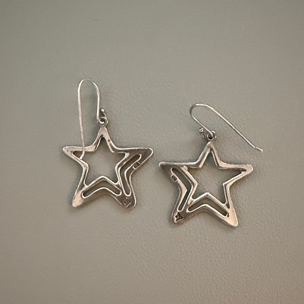 Sterling silver stars - Picture 2 of 3